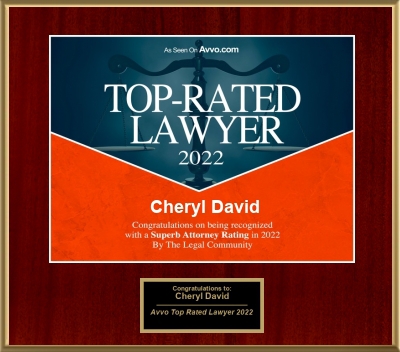 Top-Rated Lawyer Cheryl David 2022